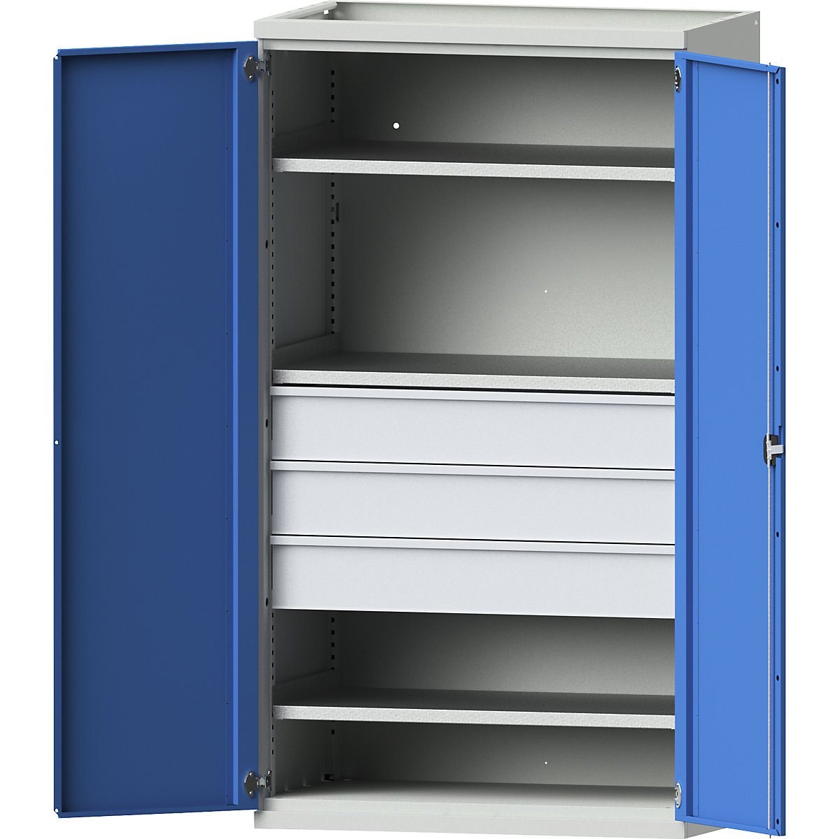 Armoire pour charges lourdes en acier &ndash; eurokraft pro