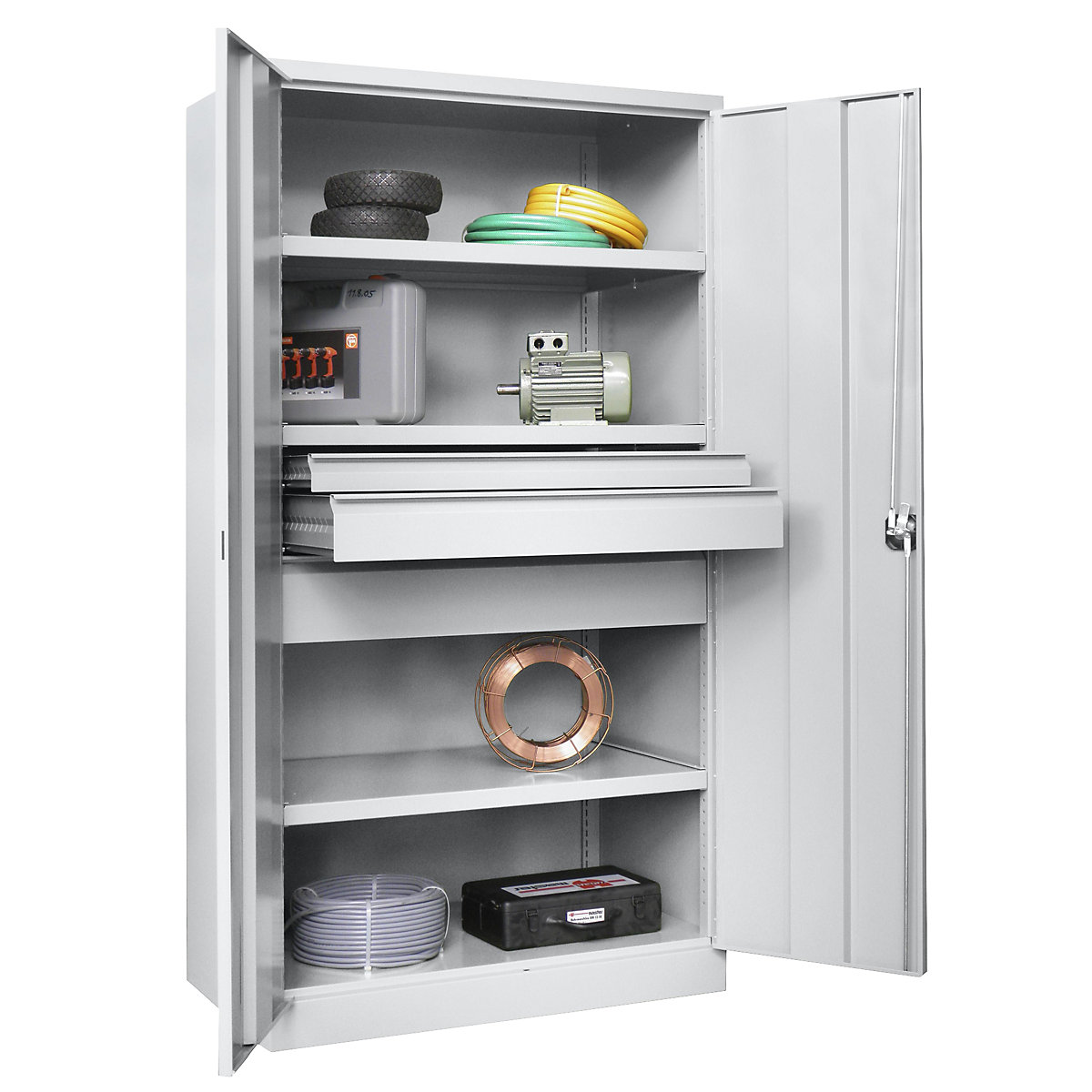 Armoire pour charges lourdes, hauteur 1950 mm – Pavoy (Illustration du produit 7)-6