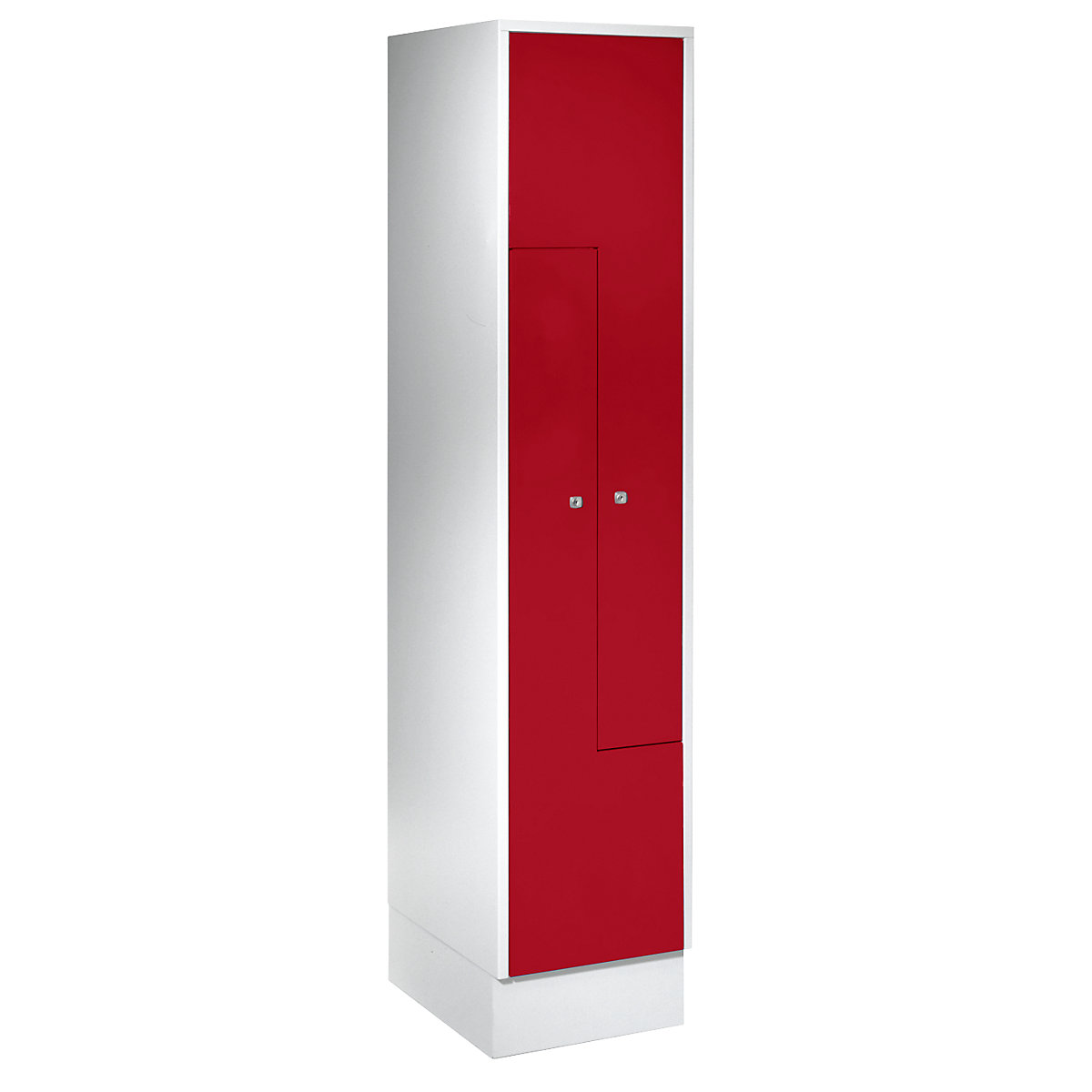 Vestiaire à portes en Z Munich – Wolf (Illustration du produit 2)-1