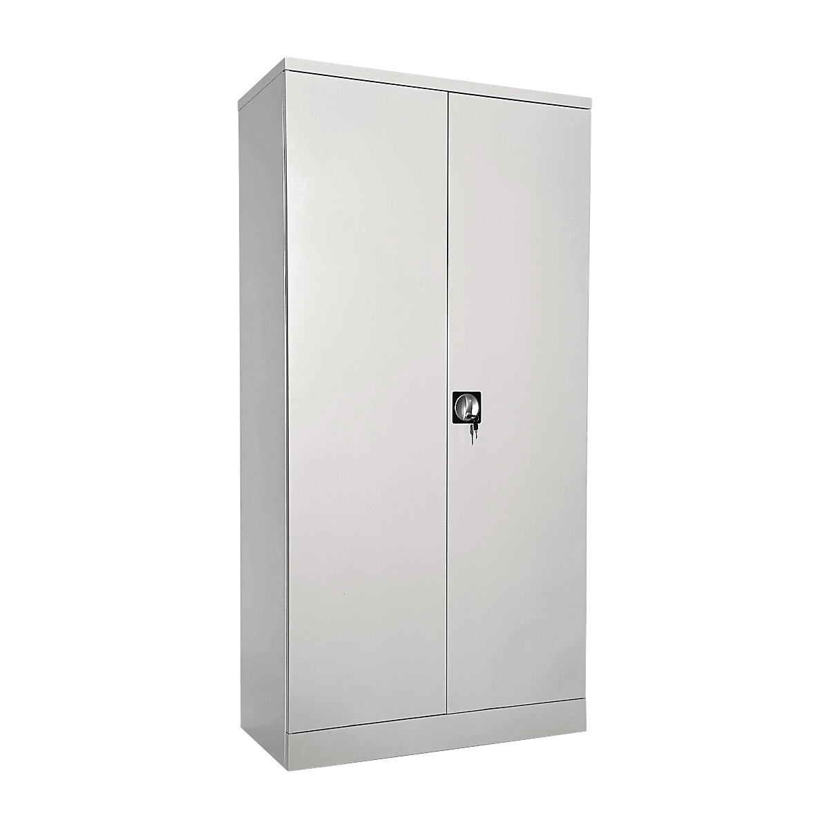 Armoire Métallique Nilas Avec 4 Tablettes - Dimensions 1830x915x421 Mm, Couleur Noir Profond