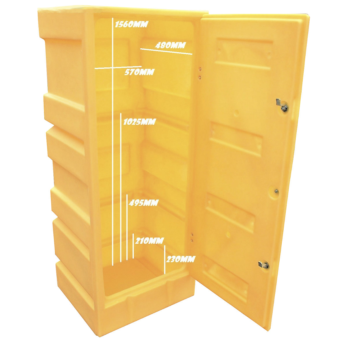 Armoire de sécurité en polyéthylène (Illustration du produit 2)-1