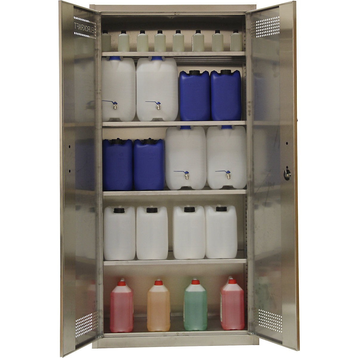 Armoire de sécurité, inox – eurokraft pro (Illustration du produit 2)-1