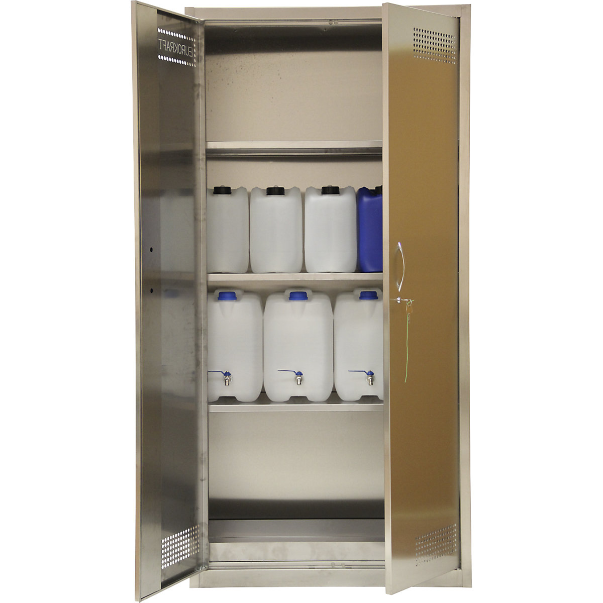 Armoire de sécurité, inox – eurokraft pro (Illustration du produit 9)-8