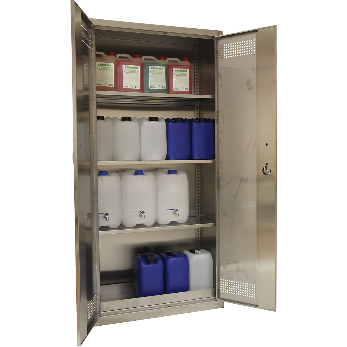 Armoire de sécurité, inox – eurokraft pro (Illustration du produit 10)-9