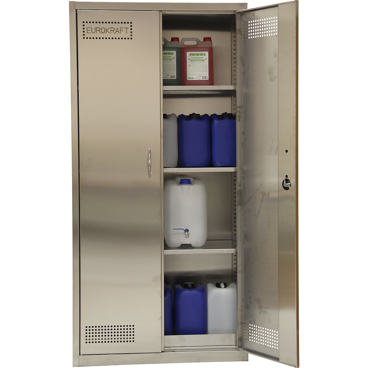 Armoire de sécurité, inox – eurokraft pro (Illustration du produit 13)-12