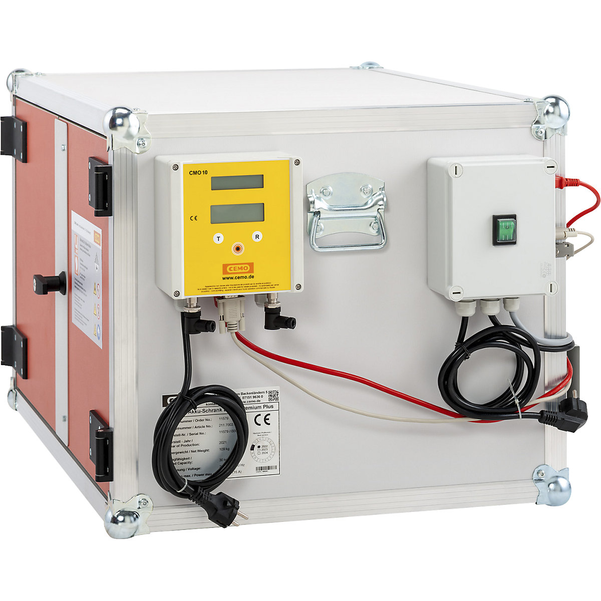 Armoire de sécurité pour le chargement de batteries PREMIUM PLUS – CEMO (Illustration du produit 4)-3