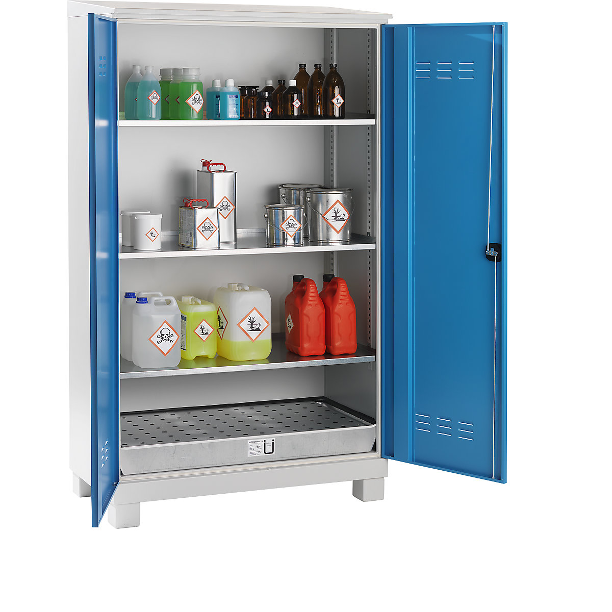 Armoire de sécurité pour stockage extérieur – eurokraft pro (Illustration du produit 3)-2