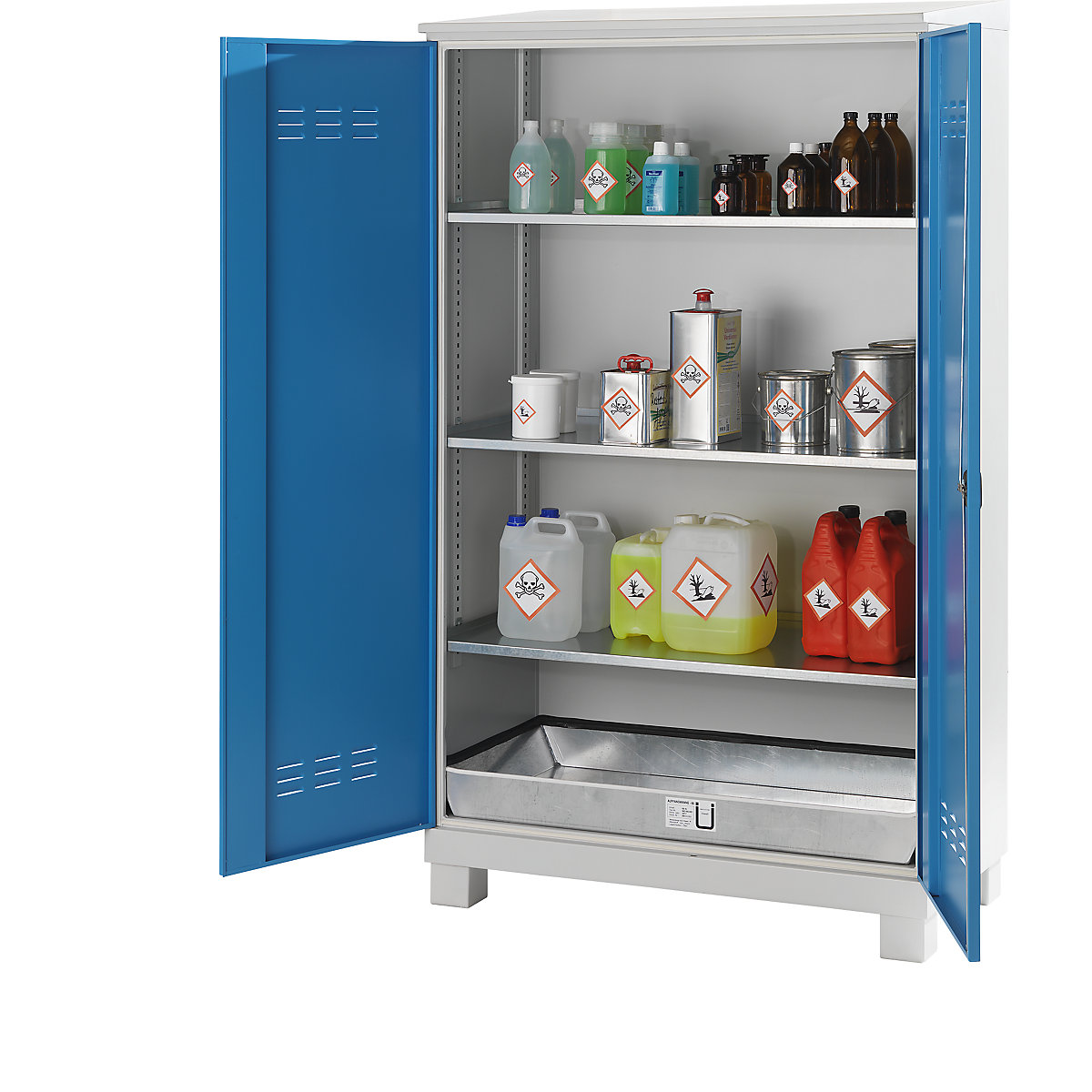 Armoire de sécurité pour stockage extérieur – eurokraft pro (Illustration du produit 4)-3