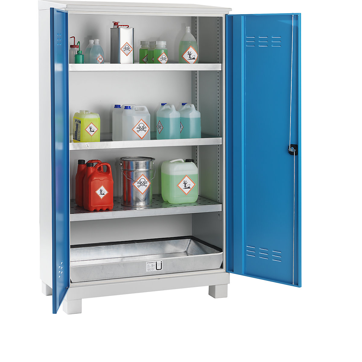 Armoire de sécurité pour stockage extérieur – eurokraft pro (Illustration du produit 2)-1