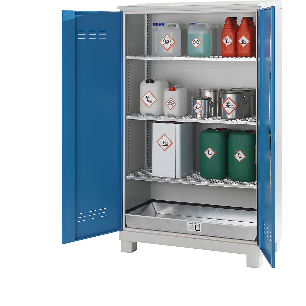 Armoire de sécurité pour stockage extérieur – eurokraft pro (Illustration du produit 4)-3