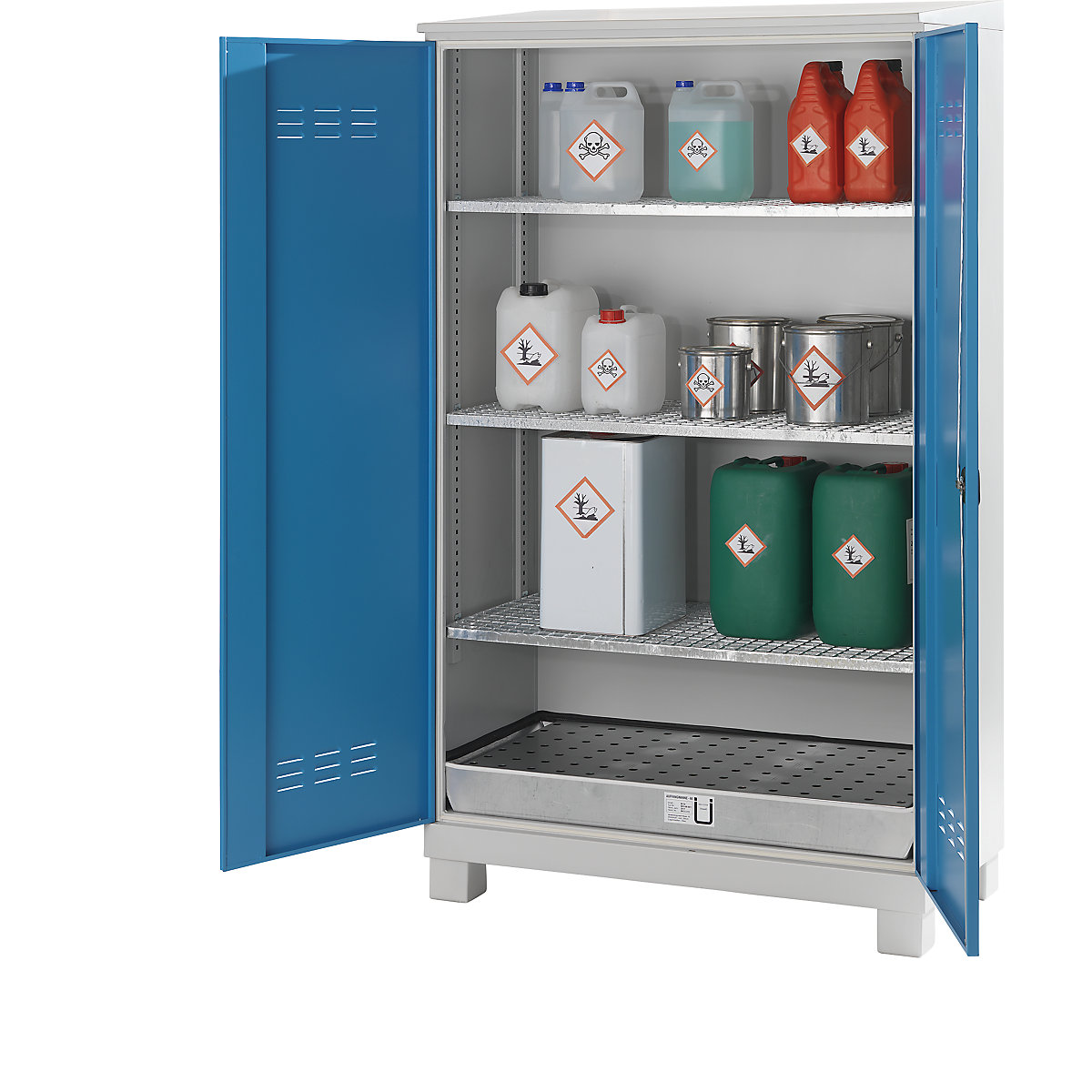 Armoire de sécurité pour stockage extérieur – eurokraft pro (Illustration du produit 5)-4
