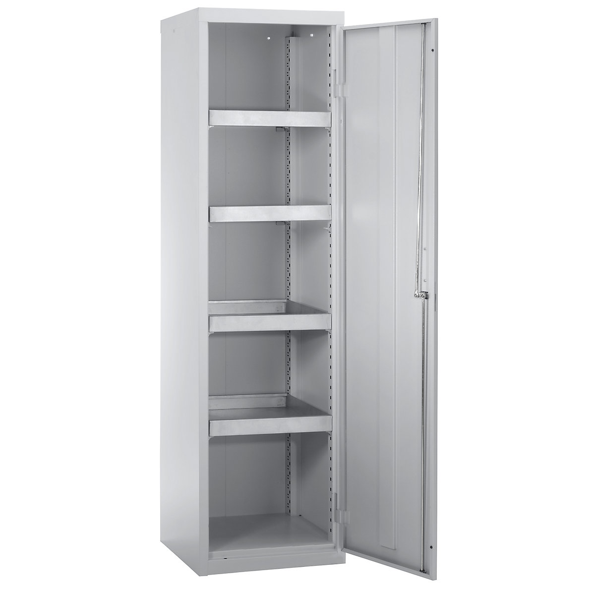 Armoire de sécurité sans perforations dans les portes