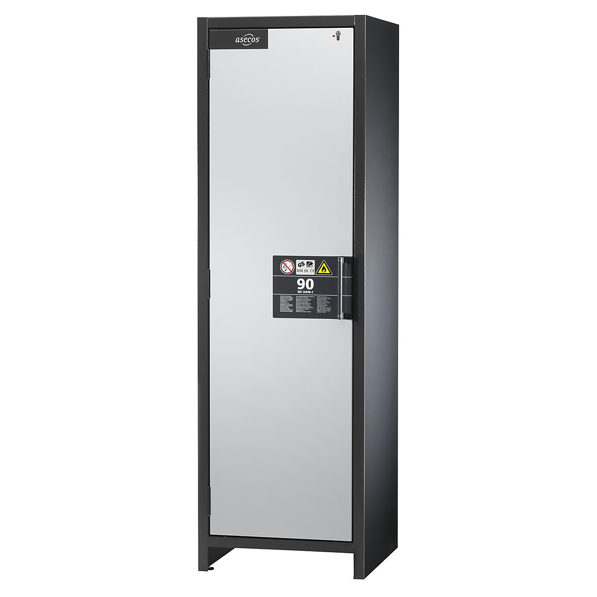 Armoire industrielle pour produits dangereux ignifuge 90 minutes - asecos
