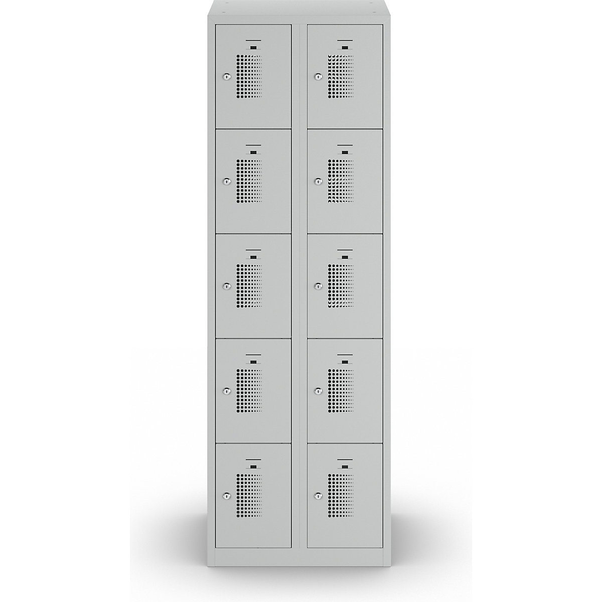 Vestiaire multicases cinq niveaux Amsterdam – eurokraft basic (Illustration du produit 3)-2