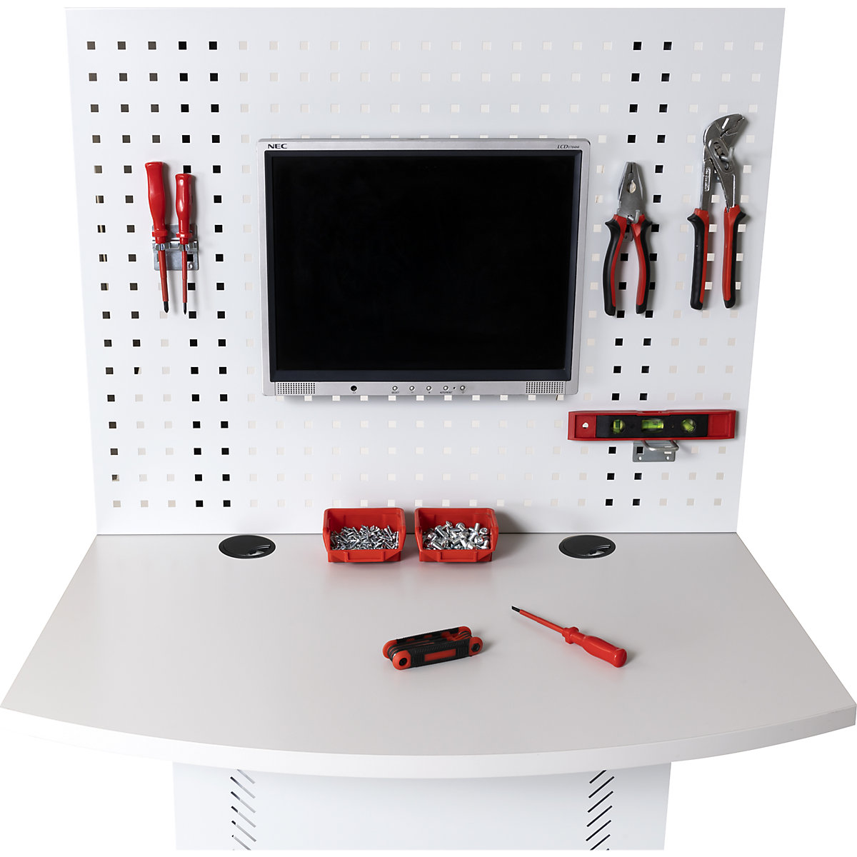 Armoire pour ordinateur – eurokraft basic (Illustration du produit 4)-3