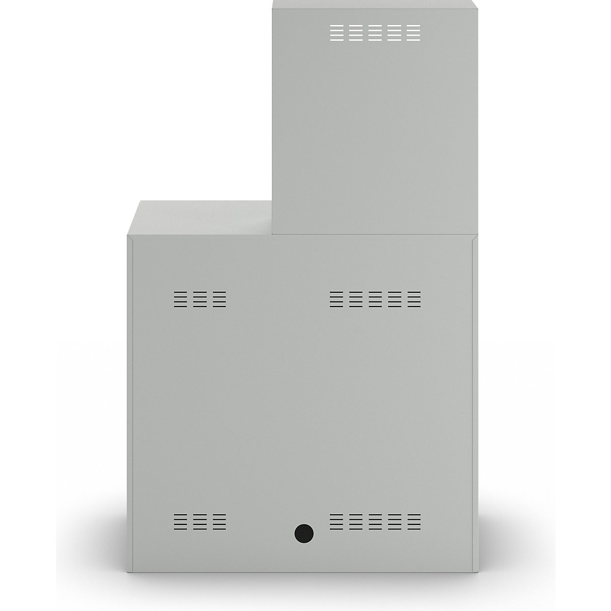 Poste informatique en tôle d'acier – eurokraft pro (Illustration du produit 3)-2