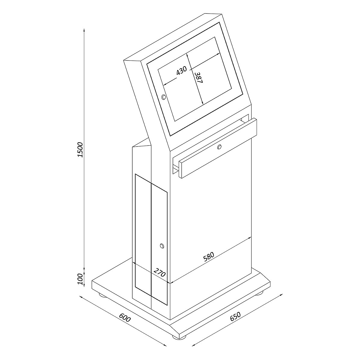 Poste informatique (Illustration du produit 10)-9