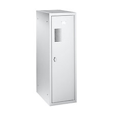 Vestiaire multicases avec 1 tringle par case