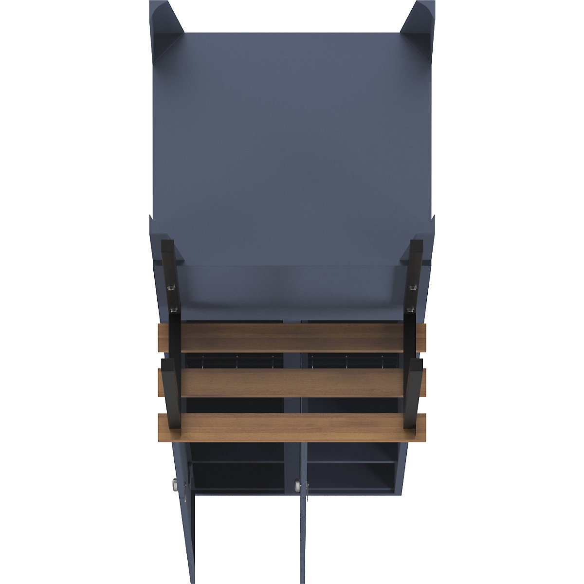 Vestiaire Berlin 1 avec banc – Wolf (Illustration du produit 6)-5