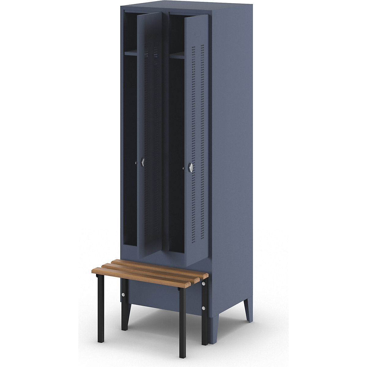 Vestiaire Berlin 1 avec banc – Wolf (Illustration du produit 7)-6