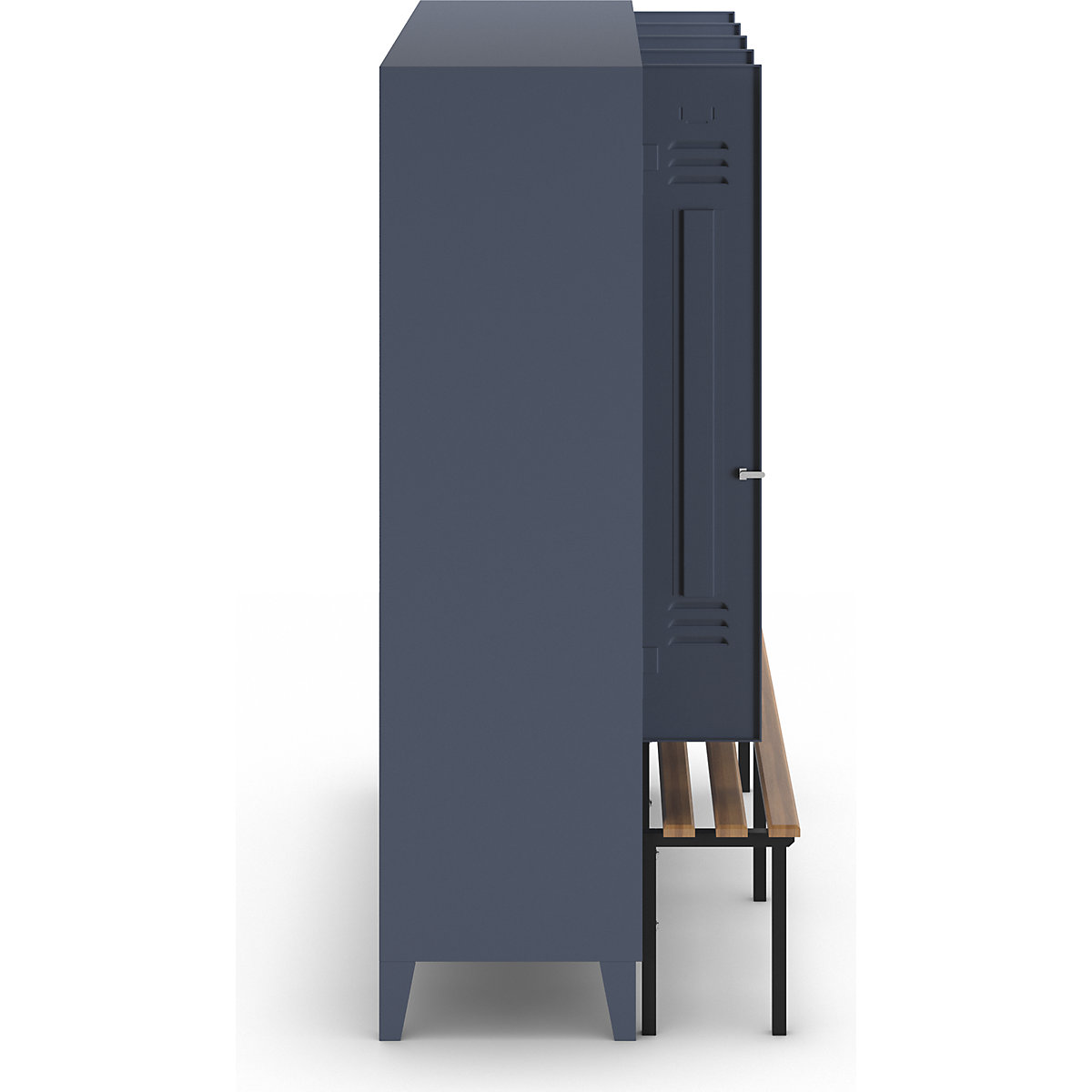 Vestiaire Berlin 2 avec banc – Wolf (Illustration du produit 4)-3