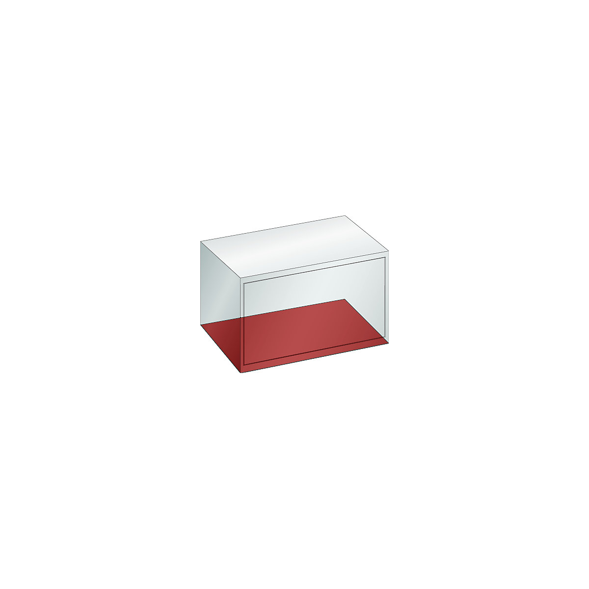 LISTA – Corps d&#x27;armoire à tiroirs vide (Illustration du produit 1)