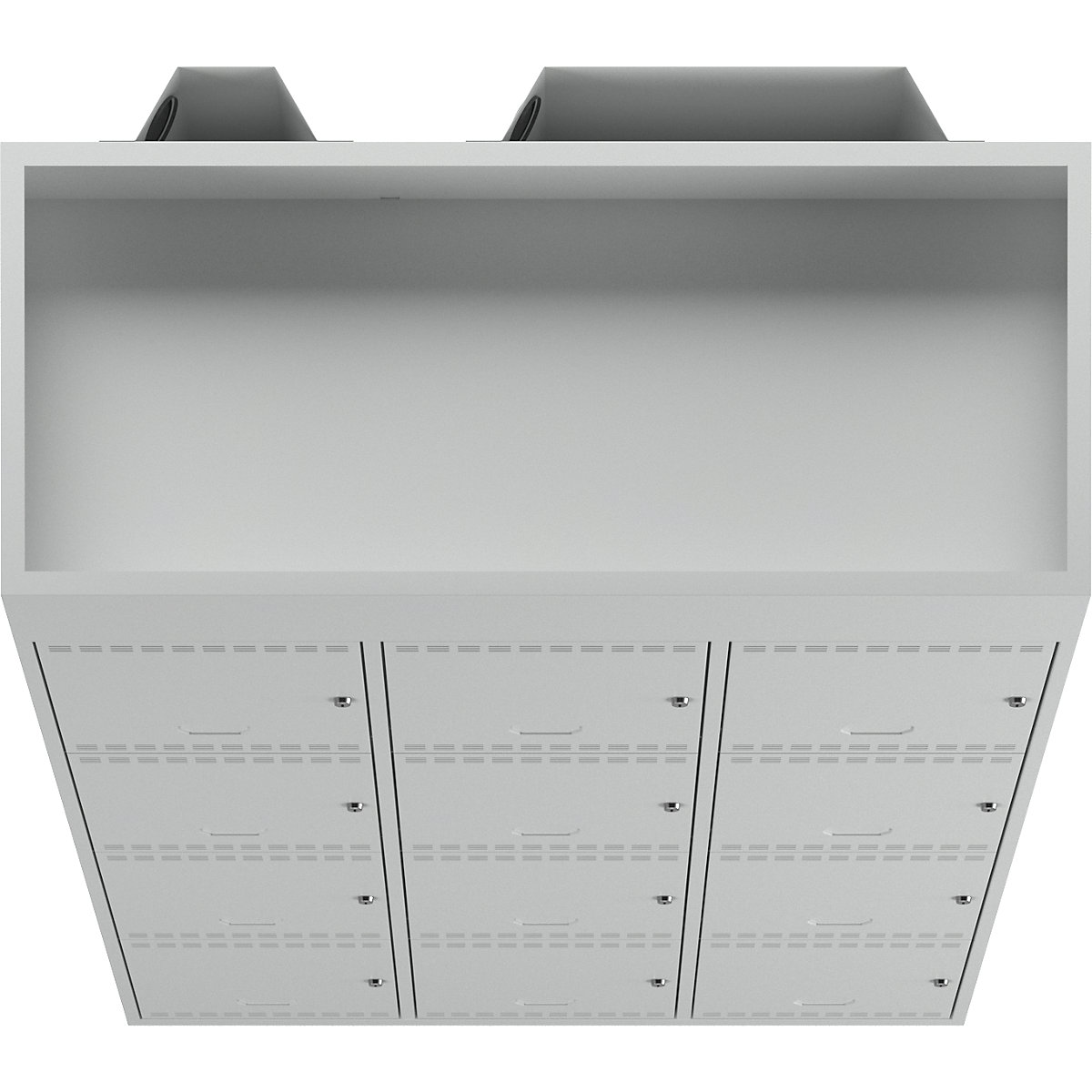 Armoire pour chargement centralisé, avec casiers verrouillables – LISTA (Illustration du produit 6)-5