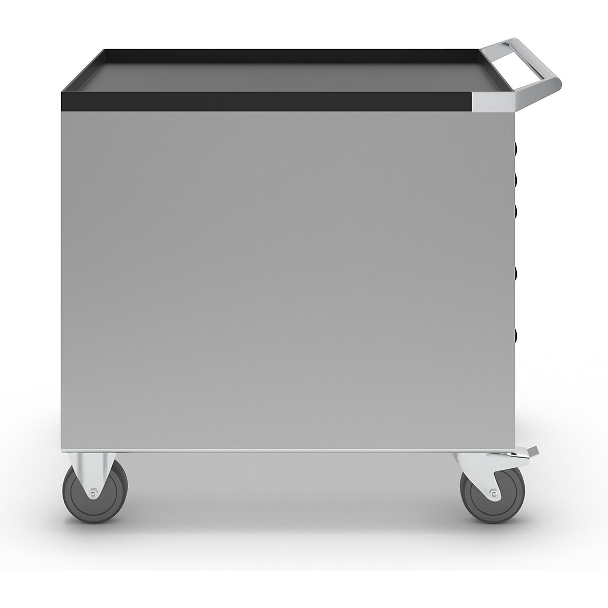 Armoire à tiroirs mobile, largeur 564 mm – LISTA (Illustration du produit 2)-1