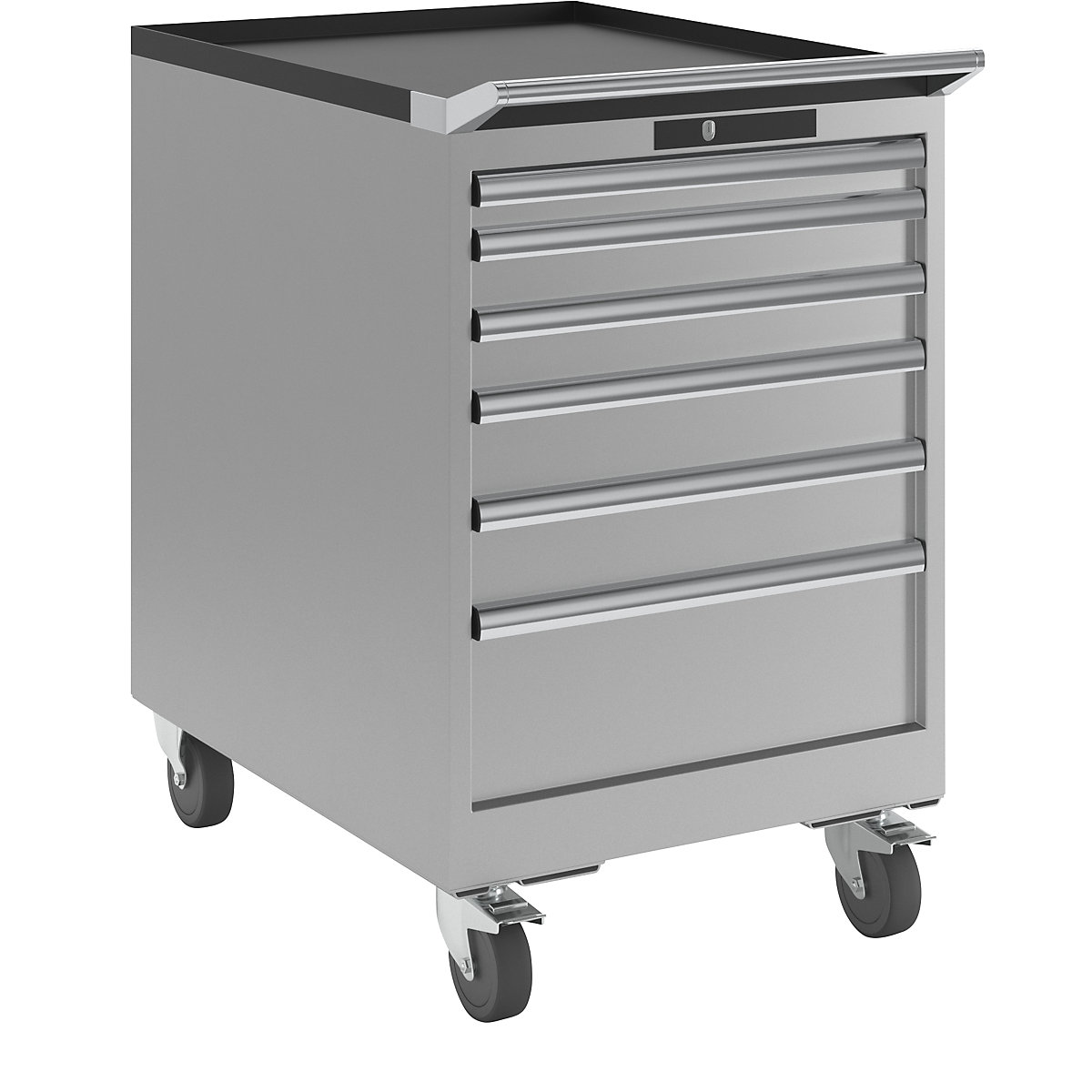 Armoire à tiroirs mobile, largeur 564 mm – LISTA