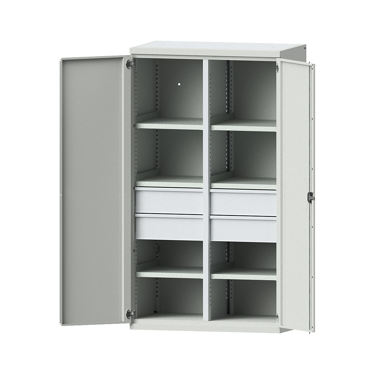 Armoire pour charges lourdes en acier – eurokraft pro (Illustration du produit 5)-4