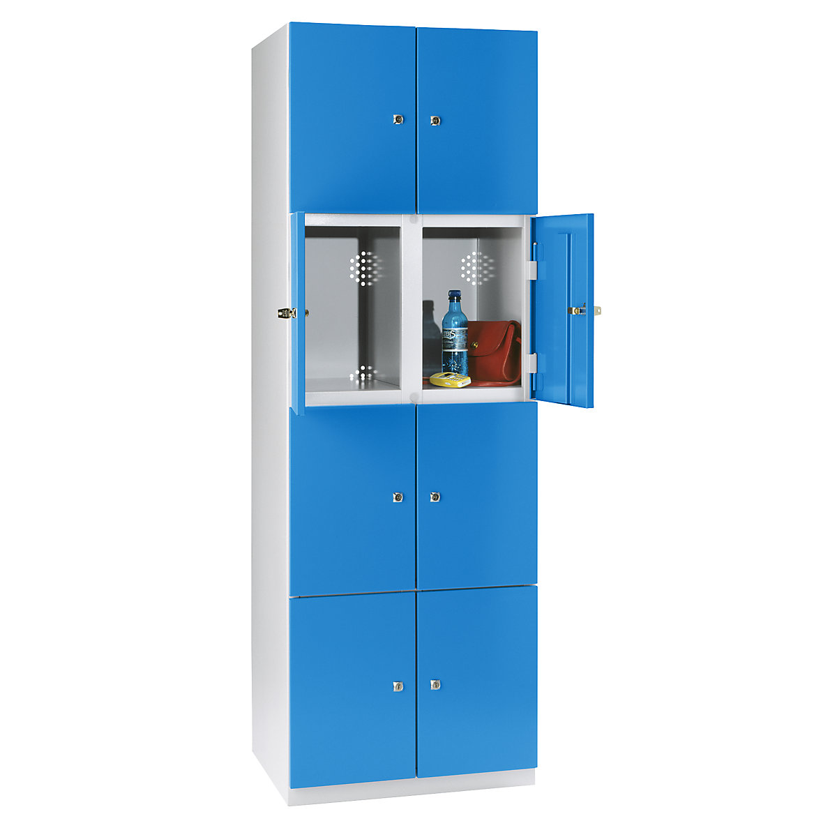 Armadietto a 4 scomparti Frankfurt – Wolf
