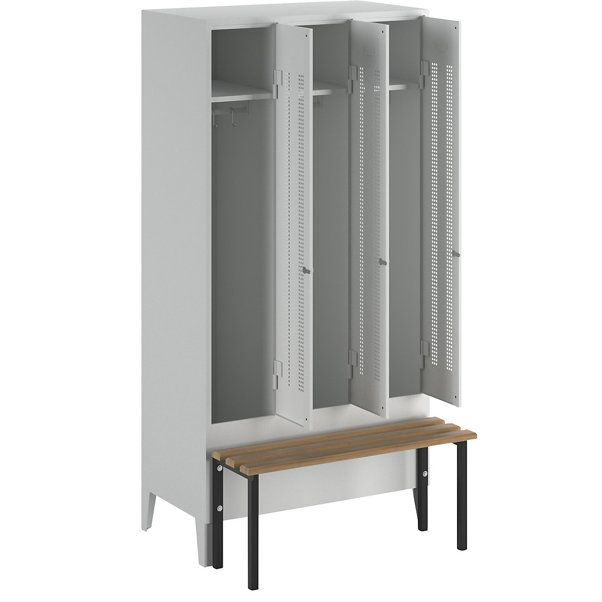 Armadietto Berlin 1 con panca – Wolf