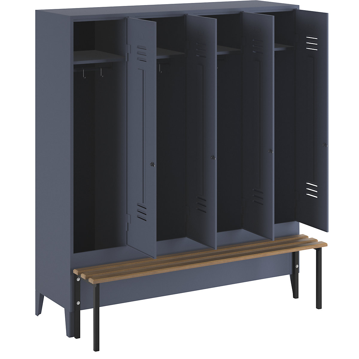 Armadietto Berlin 2 con panca – Wolf