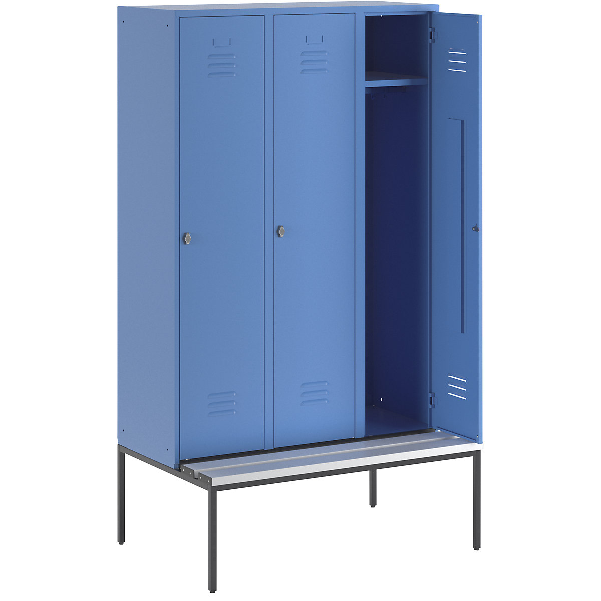 Armadietto Berlin 2 con panca – Wolf