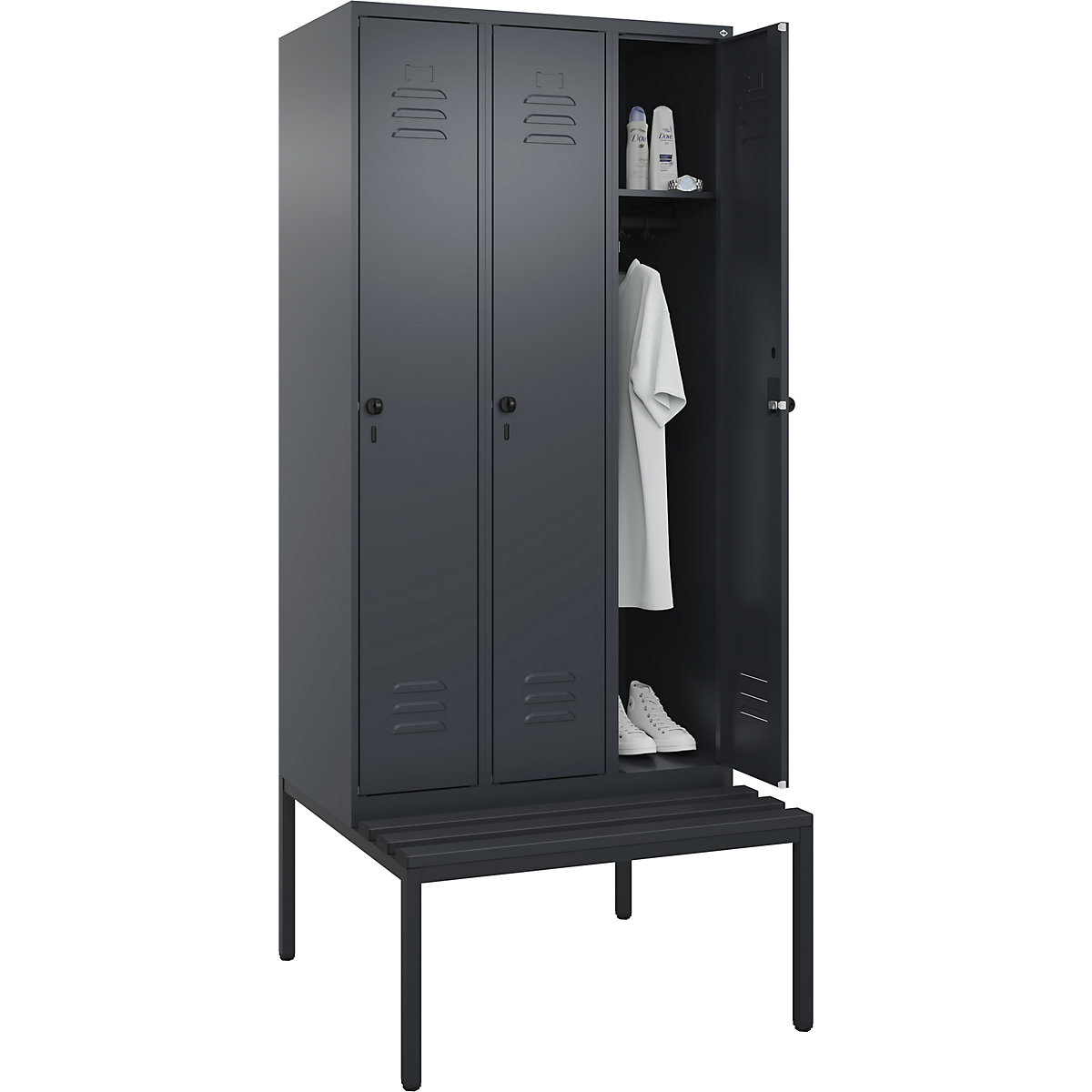 Armadietto Classic PLUS con panca – C+P