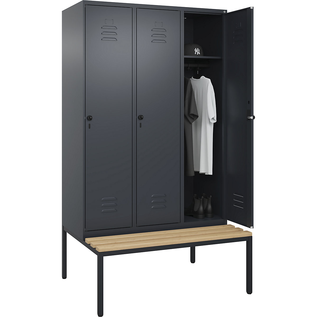 Armadietto Classic PLUS con panca – C+P