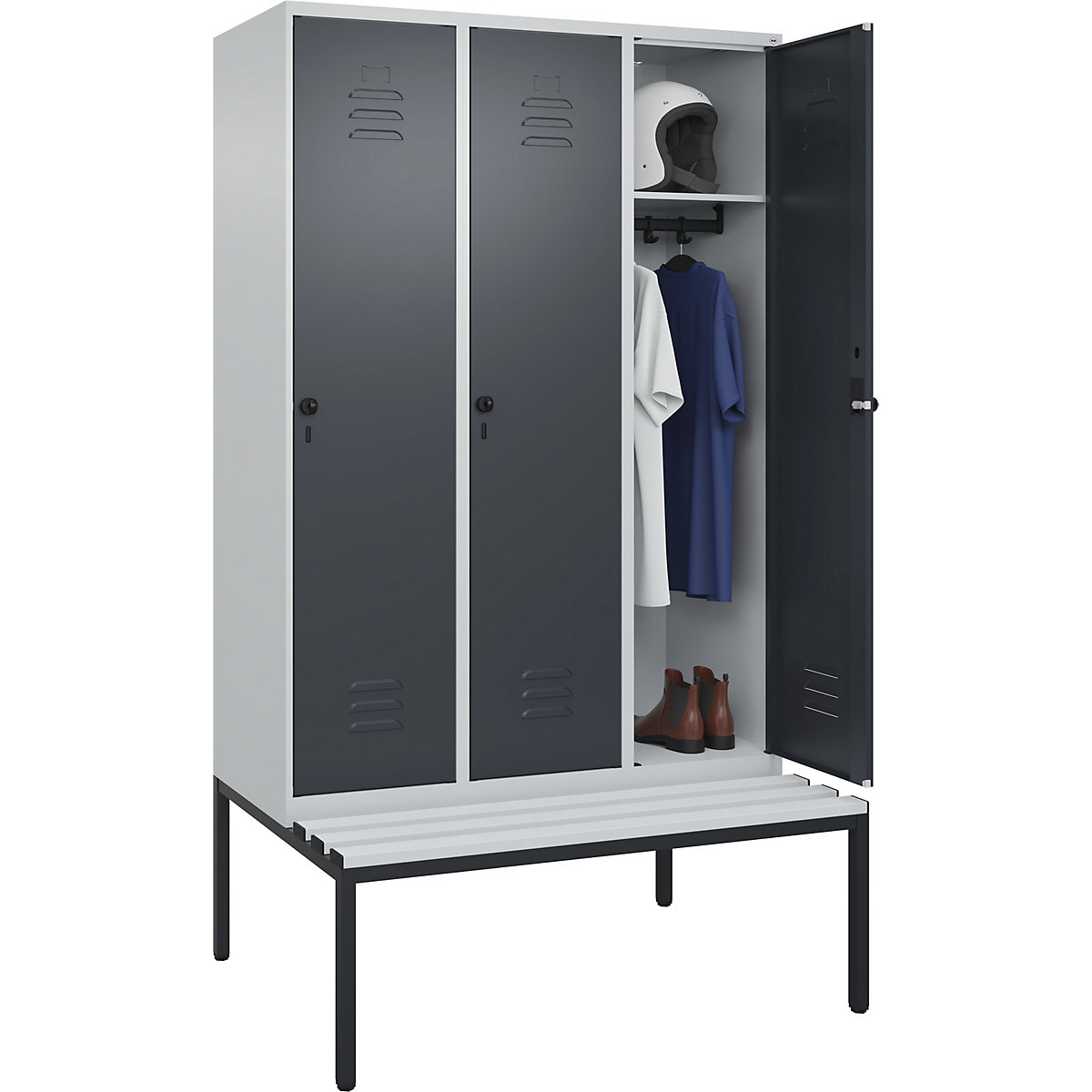 Armadietto Classic PLUS con panca – C+P