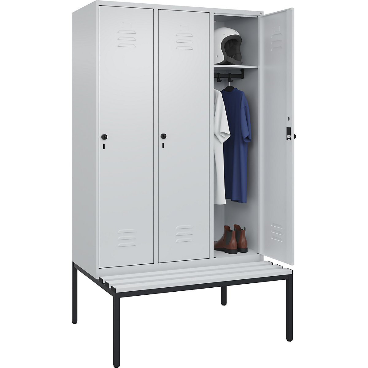 Armadietto Classic PLUS con panca – C+P
