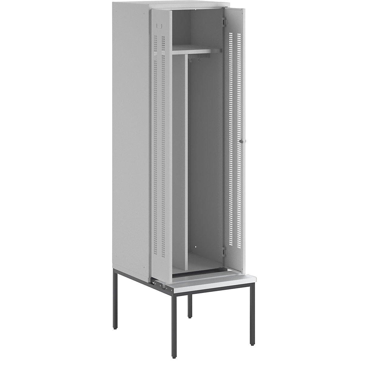 Armadietto sporco/pulito Berlin 1 con panca – Wolf