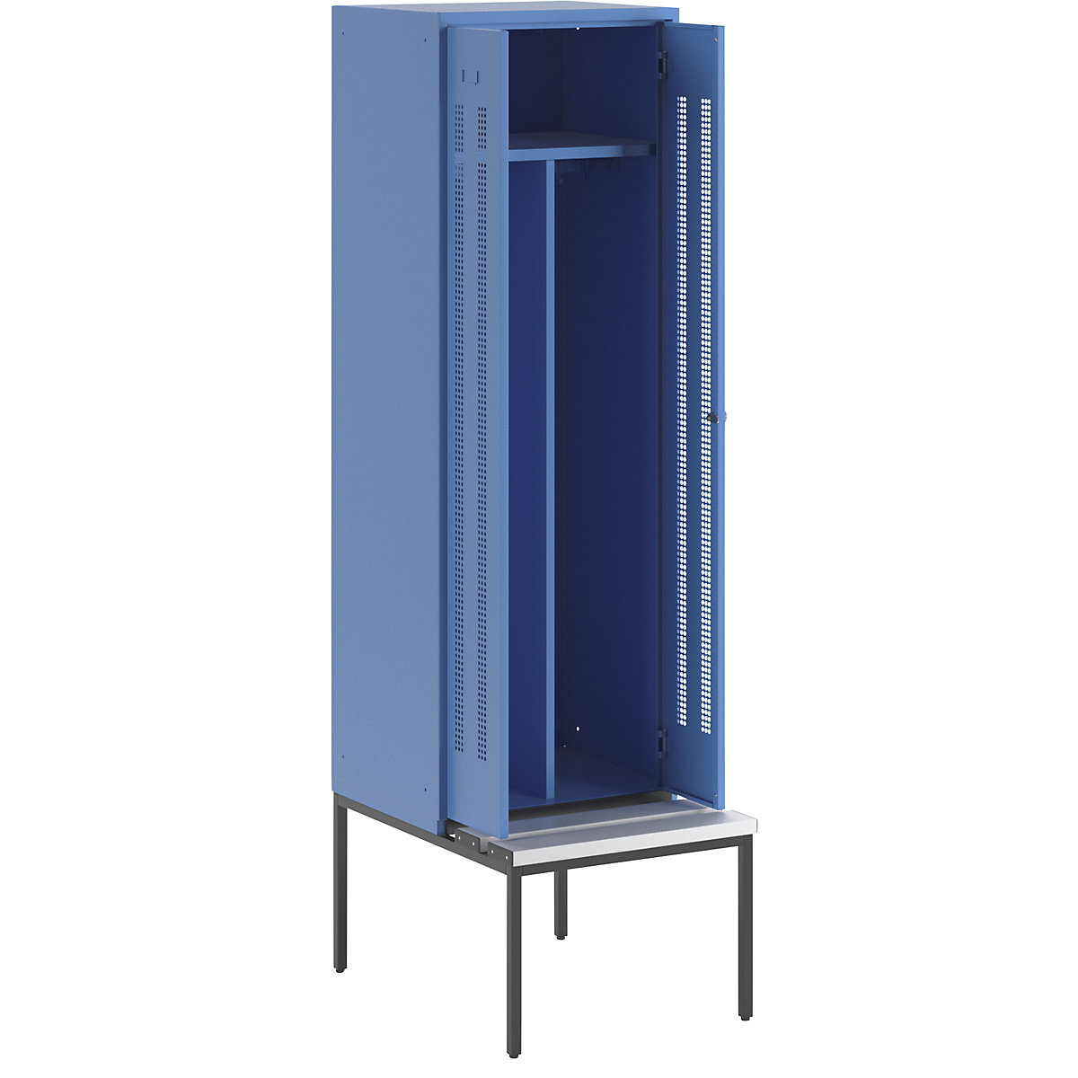 Armadietto sporco/pulito Berlin 1 con panca – Wolf