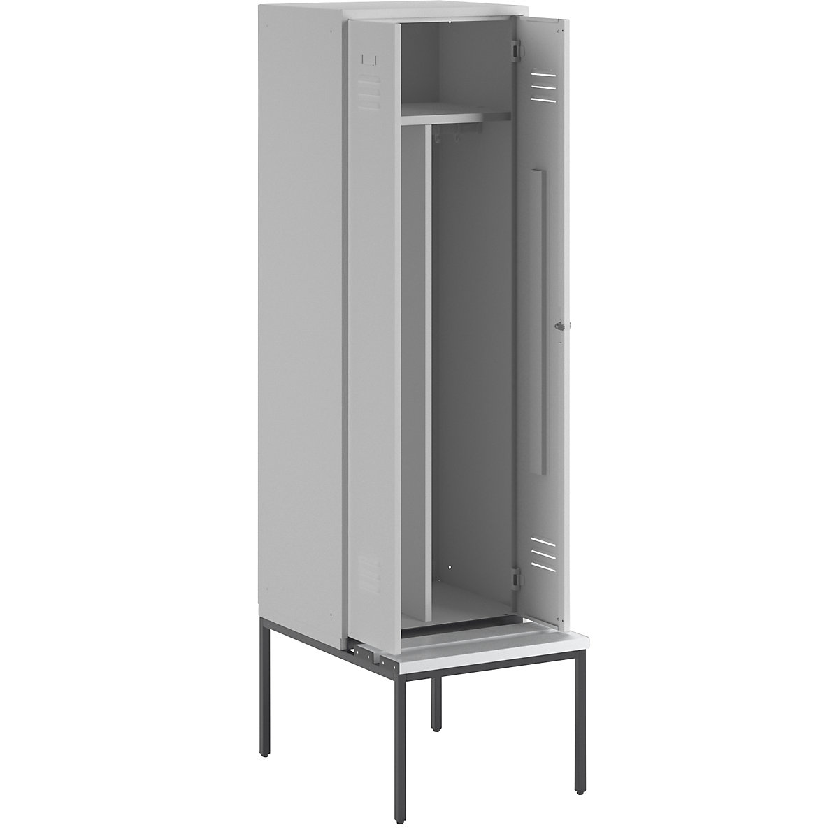 Armadietto sporco/pulito Berlin 2 con panca – Wolf