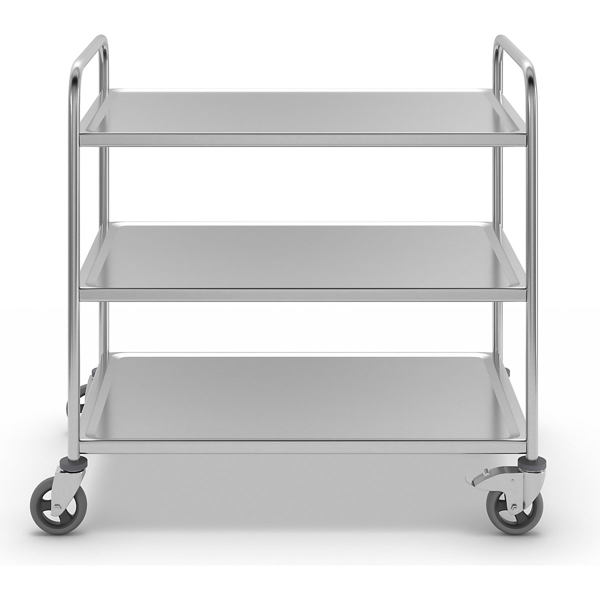 Carrello di servizio in acciaio inox (Foto prodotto 4)-3