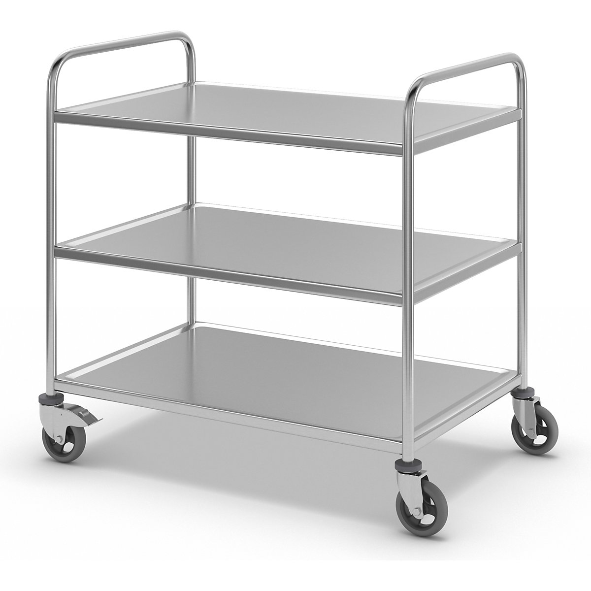 Carrello di servizio in acciaio inox (Foto prodotto 7)-6