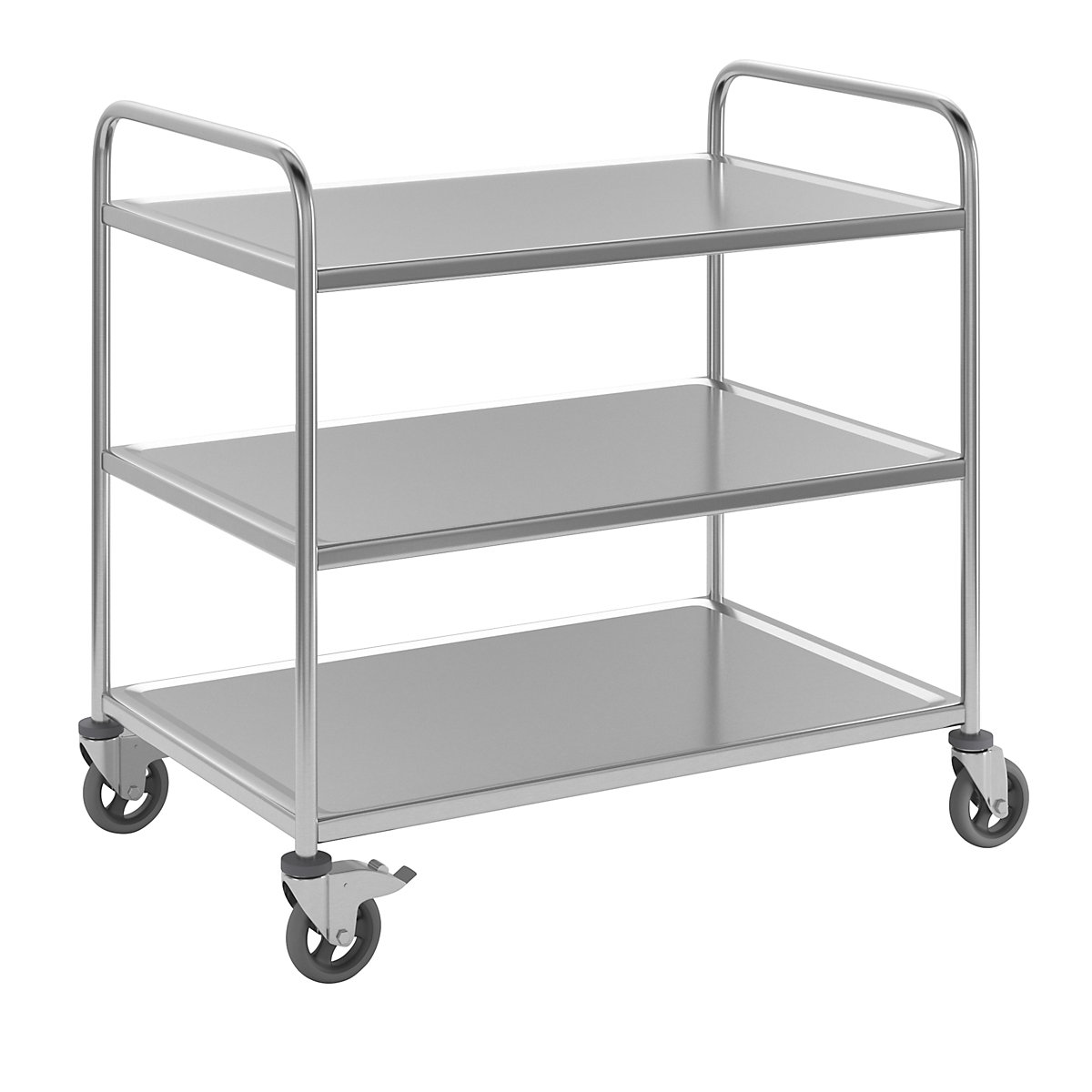 Carrello di servizio in acciaio inox