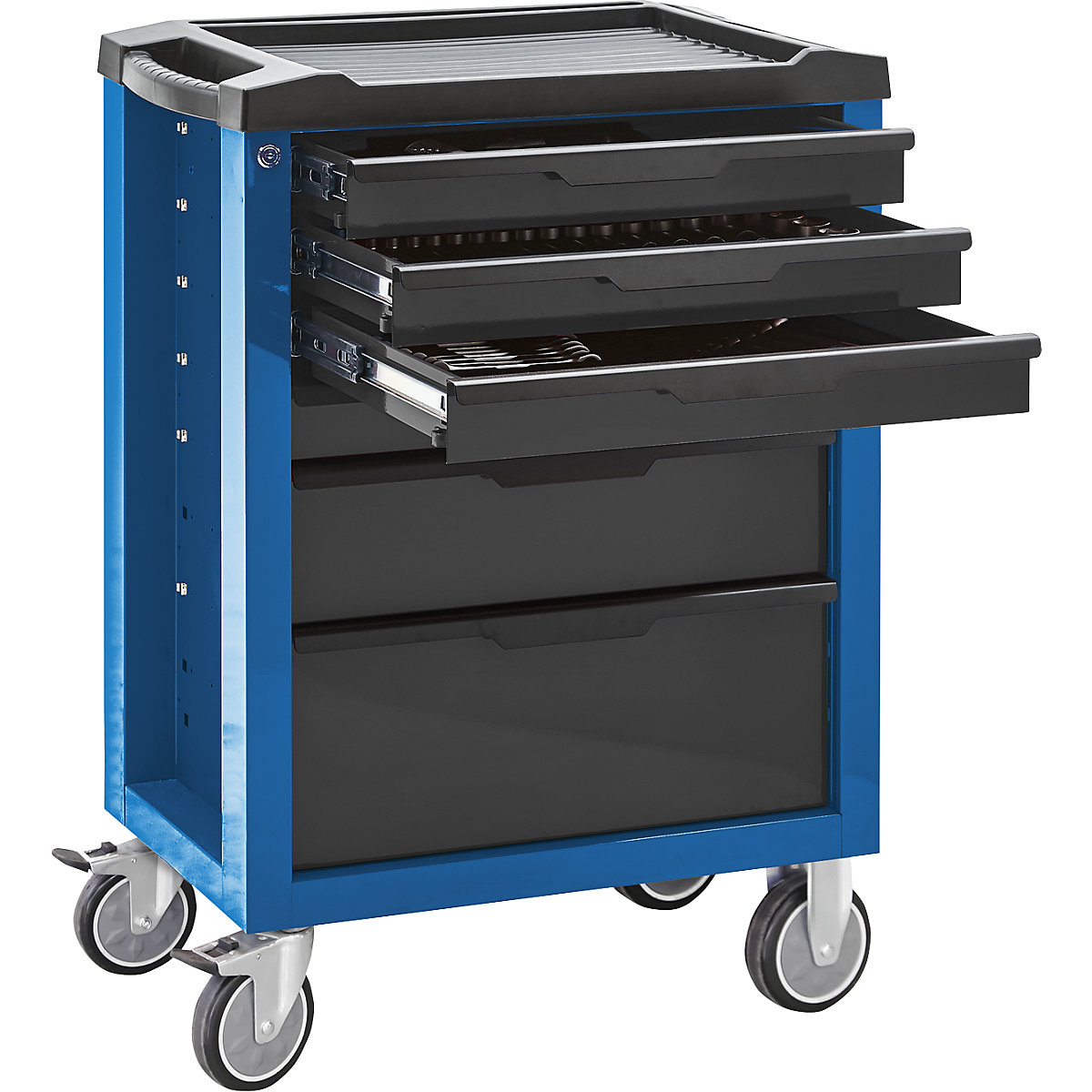 Carrello per officina con 6 cassetti