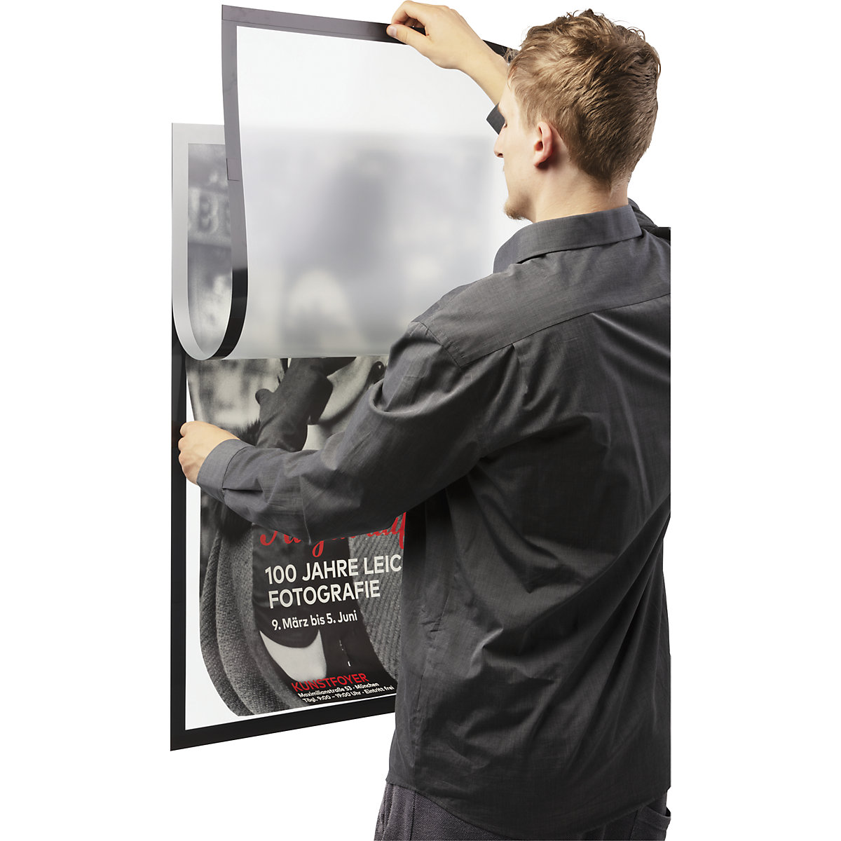 Cornice informativa DURAFRAME® POSTER – DURABLE (Foto prodotto 4)-3