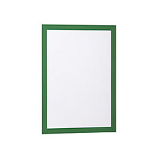 per UNI A4, cornice verde, conf. da 10 pz.