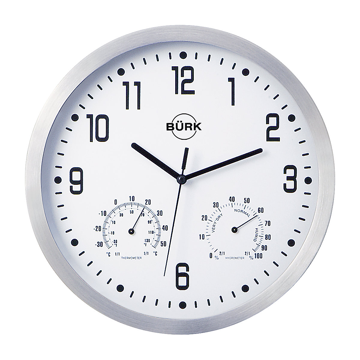 Orologio a muro, Ø 250 mm: orologio radiocontrollato