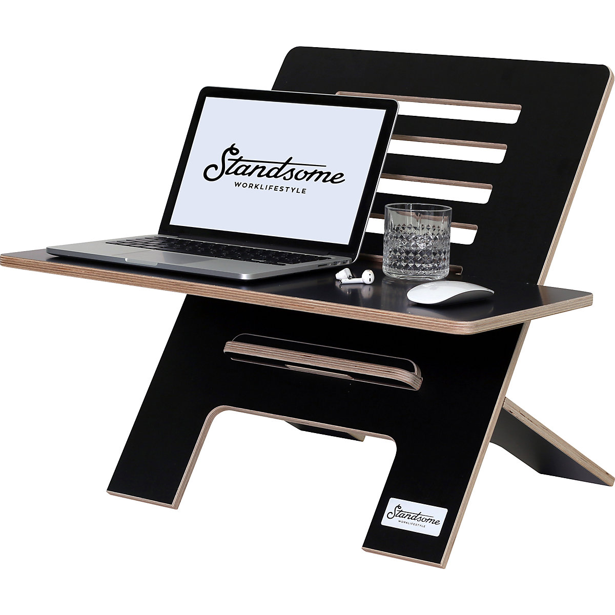 Standsome – Rialzo da scrivania SLIM con ripiano largo (Foto prodotto 7)