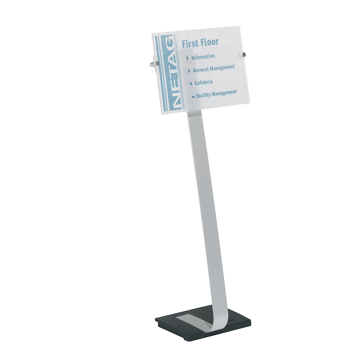 Espositore da pavimento CRYSTAL SIGN - DURABLE